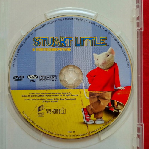 Stuart Little and Stuart Little 2 DVD used, fantasy with subtitles