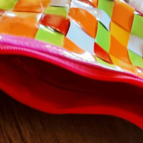 Bag with glossy texture new, good quality