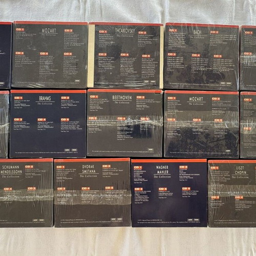 Classical music CD collection EMI new, 90 CDs