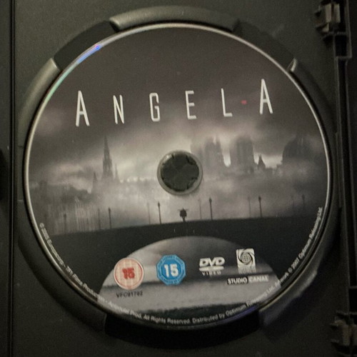 Angela DVD used, action movie by Luc Besson