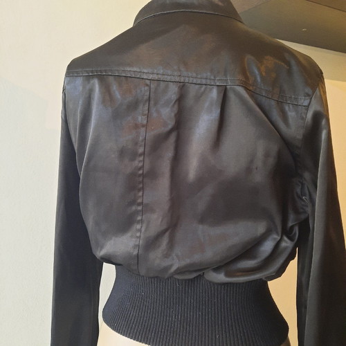 Black cardigan used, size small, V & M