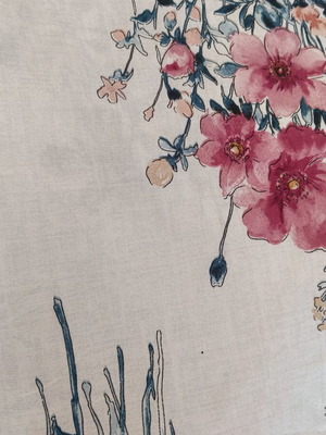 Bed sheet new 220x240 cm 80% cotton 20% polyester without elastic