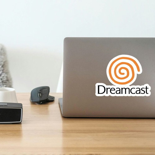 Dreamcast stickers pack of 2 glossy new