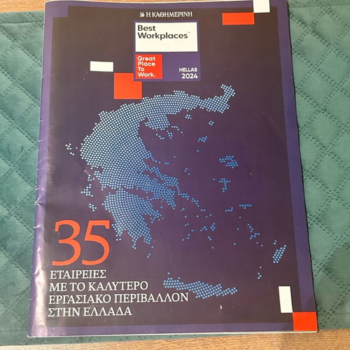 Best Workplaces Greece 2024 magazine like new