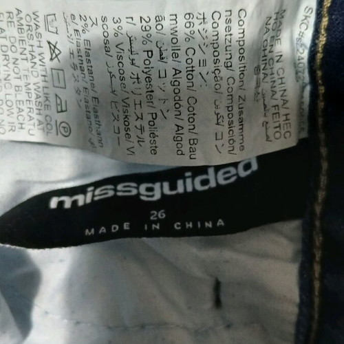 Women's pants new, elastic, straight fit, blue