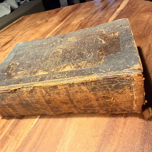 Rare Holy Bible 1862 used, Cambridge University edition, Greek translation by N. Vamvas