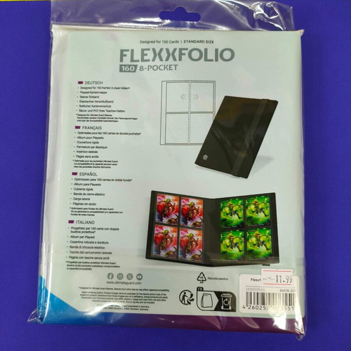 Ultimate Guard Flexxfolio 160 Binder 8-pocket new, green