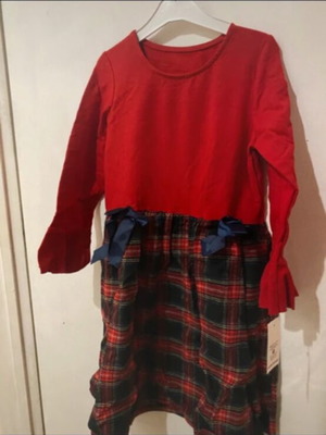 Dress red new for 14 years old