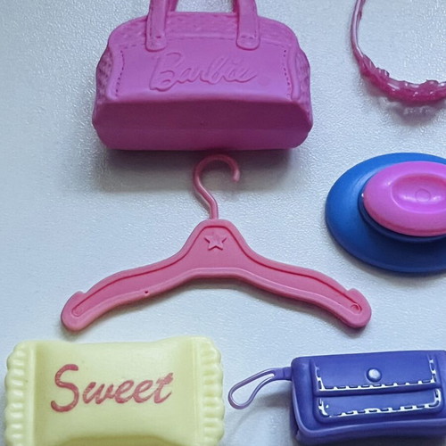 Doll accessories like new, colorful set