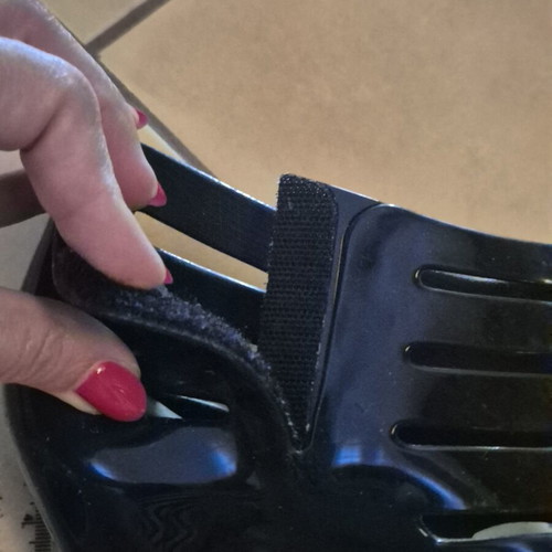 Melissa jelly shoes size 37, used, 10cm heels, black