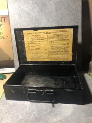 British Army First Aid Kit for Armoured Fighting Vehicles 1952 used
