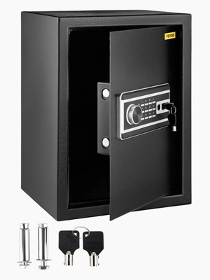 Χρηματοκιβώτιο ασφαλείας Vevor με ηλεκτρονική κλειδαριά και κλειδί έκτακτης ανάγκης 47cm καινούργιο