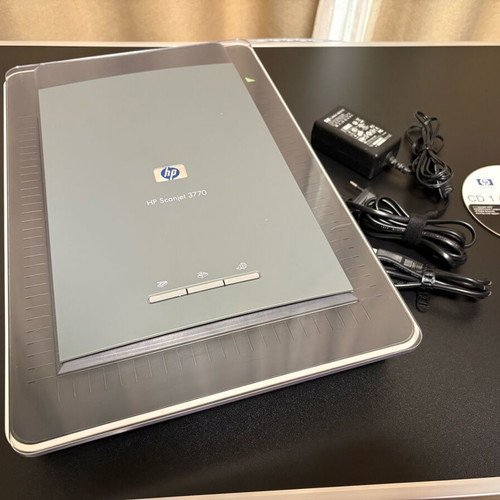 HP Scanjet 3770 used scanner with film and slides scanning