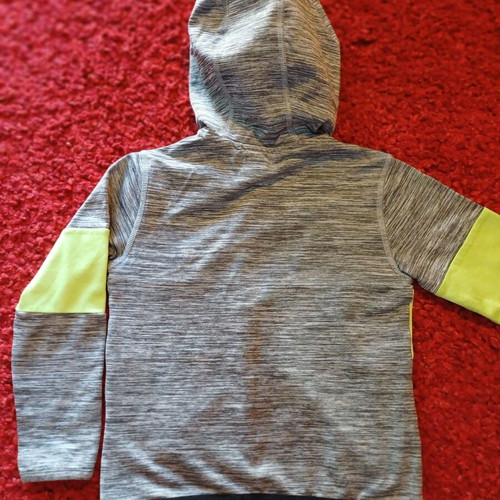 H&M Sport Athletic Jacket 98-104cm like new, black and gray