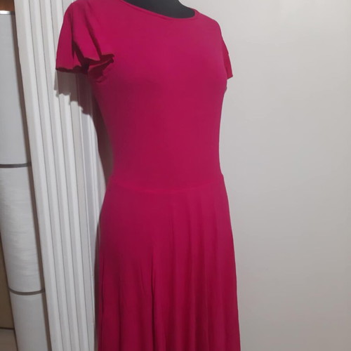 Handmade dress like new, elastic cotton-lycra fabric, size medium-large