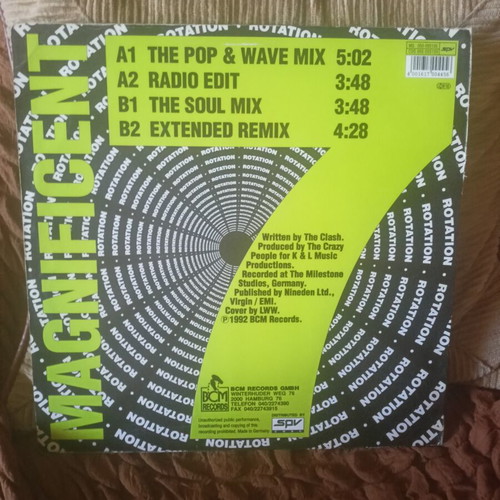 Rotation The Magnificent Seven 12" Maxi-Single vinyl