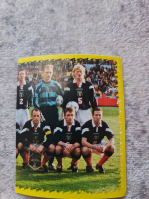 Scotland World Cup 1998 collectible sticker like new