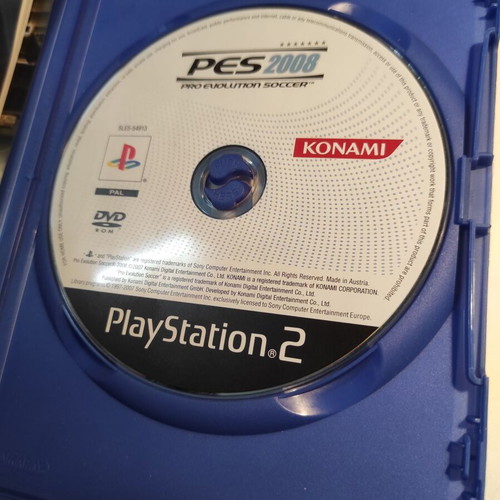 Pro Evolution Soccer 2008 PS2 game like new