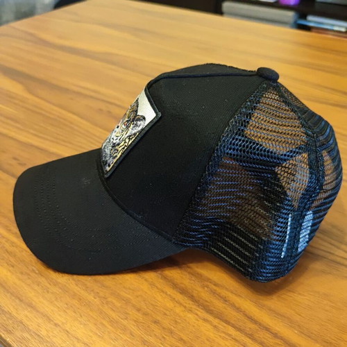 Trucker hat men's one size new black