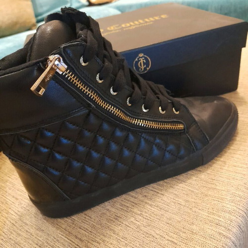 Juicy Couture boots used, quilted, size 39.5, black