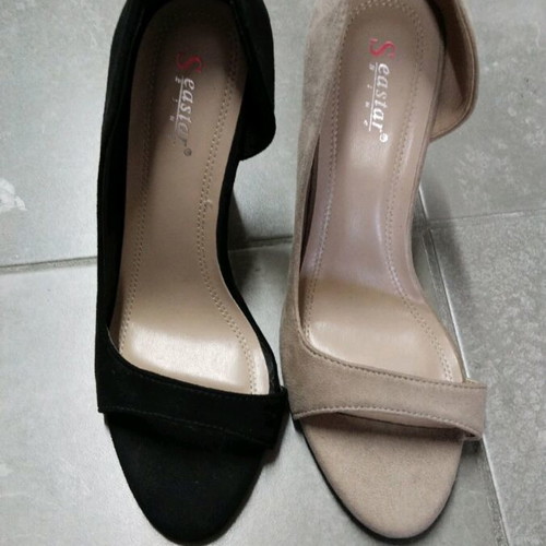 Pumps new black and beige, sizes 37 and 38