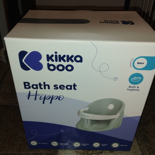Kikka Boo Bath Seat Hippo like new, beige