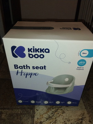 Kikka Boo Bath Seat Hippo like new, beige