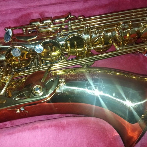 John Packer tenor saxophone, gold-plated, like new
