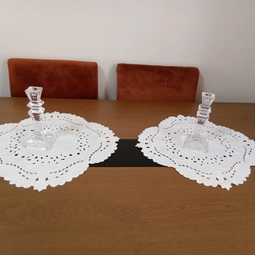 Embroidery set 3pcs white new