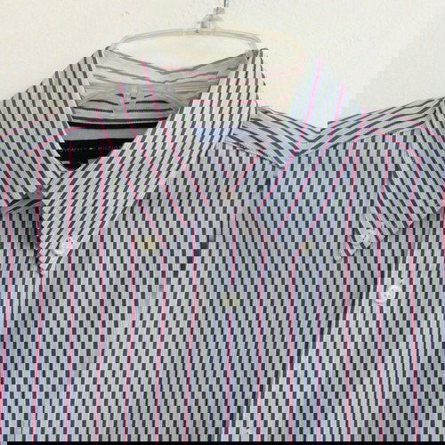 ΤOMMY HILFIGER Ανδρικό Πουκάμισο Pinstripe - Size SMALL - ΚΑΙΝΟΥΡΓΙΟ