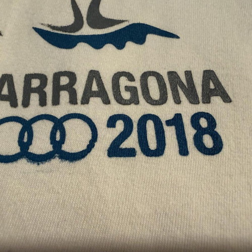 Mediterranean Games 2018 T-shirt like new, size Medium