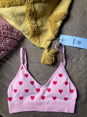 Sinsay top αφόρετο, λάθος μέγεθος, κόκκινο, μέγεθος S