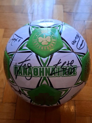 Μπάλα ποδοσφαίρου Παναθηναϊκού καινούργια με υπογραφές