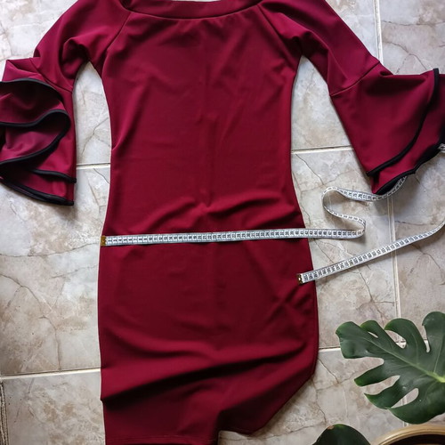 Formal dress, red, size M / 38 / 10, elastic