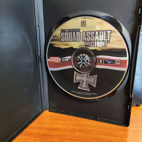 Pc Game-Cd rom Squad Assault Westfront like new