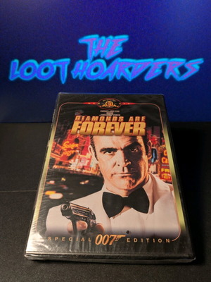 DVD James Bond Diamonds Are Forever Special 007 edition καινούργιο με ελληνικούς υπότιτλους