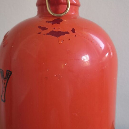 Whiskey Jug 1 Gallon vintage used with original lock and keys