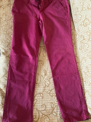 Παντελόνι Chino Arqueonautas μπορντό χρώμα, σαν καινούργιο, μέγεθος S