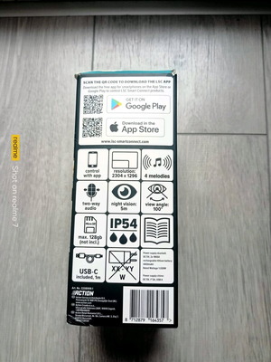 LSC Smart Connect βίντεο θυροτηλέφωνο 1296P HD νέο