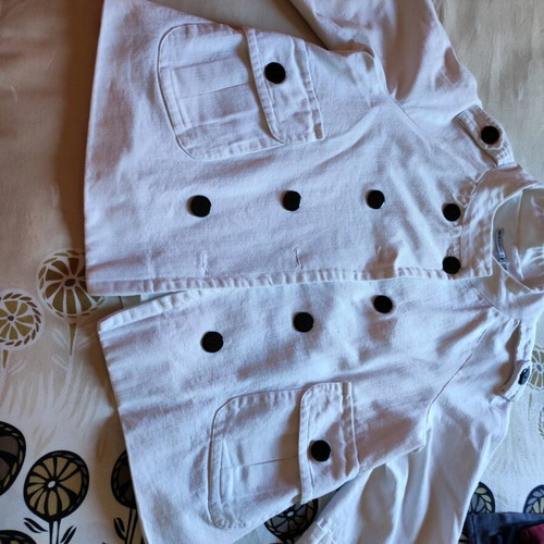 White women's jacket used size 3