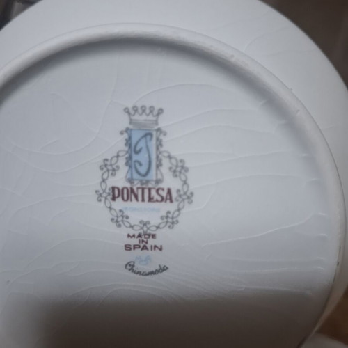 Pontesa Vintage Coffee and Tea Set for 5, 1970s Retro