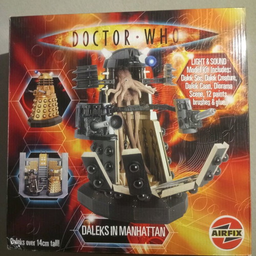 Doctor Who modeling kit new, sealed