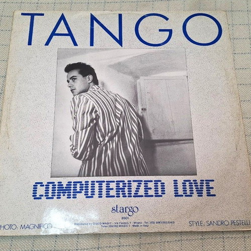 Tango Computerized Love 12' vinyl used, electronic
