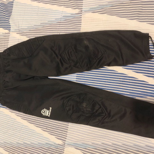 Goalkeeper football suit used with padding, size S