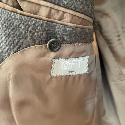 Men's Viscose Jacket for Spring/Fall No52 like new, brown
