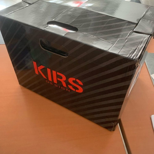 KIRS Design helmet size Large black matt new