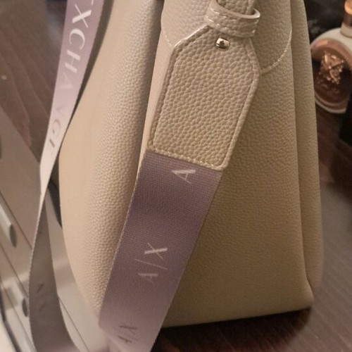 Armani Exchange large handbag in taupe color new