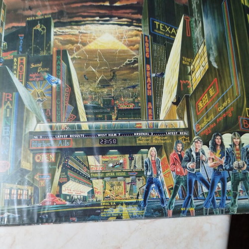 Iron Maiden Somewhere in Time vinyl like new, metal