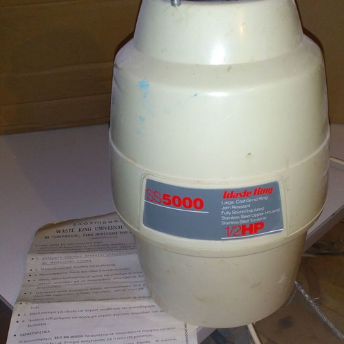 Waste King SS5000 garbage disposal like new made in USA