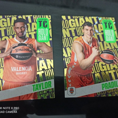Holo Giant Valencia Top Class Euroleague Pradillia and Taylor new